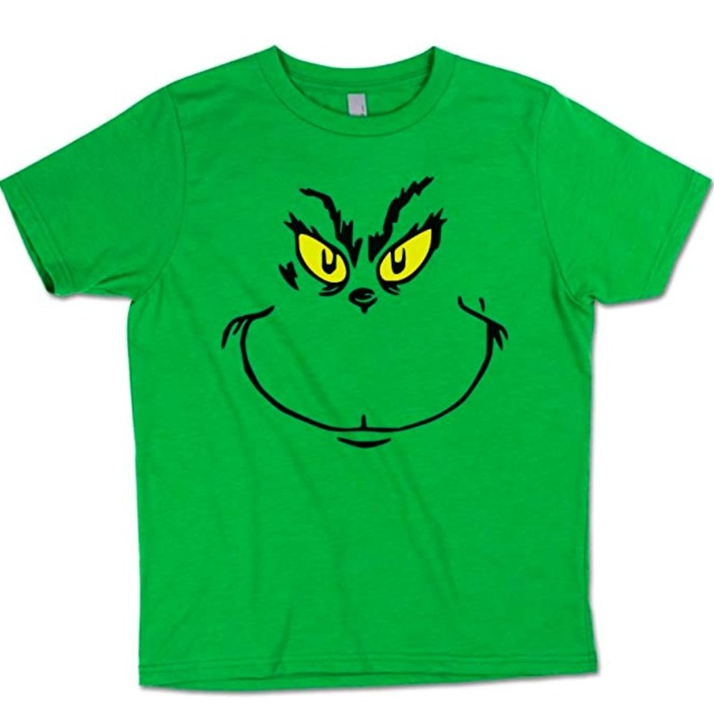 EUC | Next Level Apparel | Dr. Seuss | Grinch Face | Short Sleeve | Size: XXL